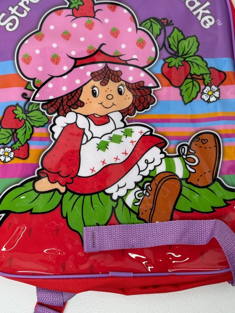 Strawberry Shortcake Backpack Kids School Travel Bag New - Picture 12 of 14